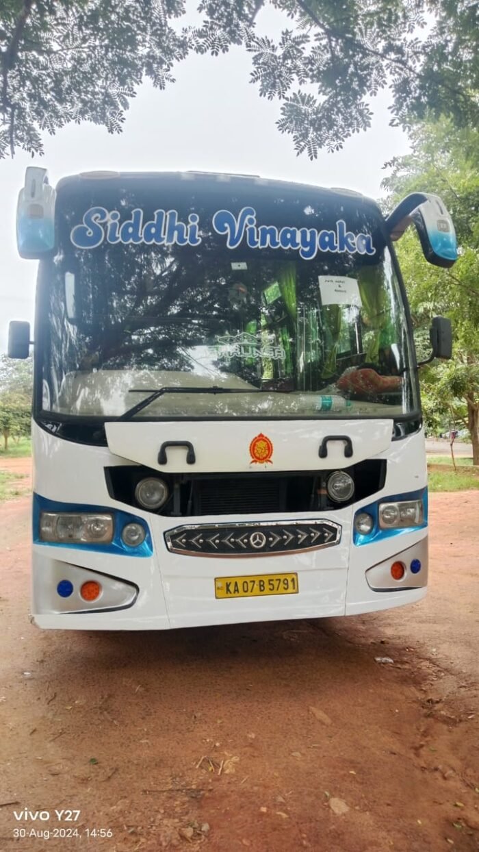 Luxury Bus 50 Seater Front