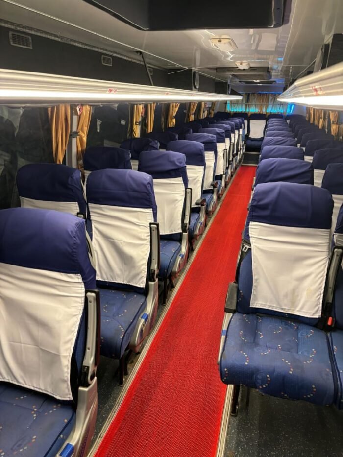 Luxury Bus 45 Seater interior